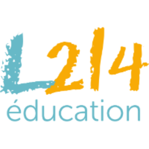 Logo de l'association L214, association recommandée par Karin Felix Faure de La Voie Animale