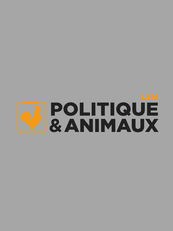 Logo de L214 Politique et Animaux, association mise en avant par Karin Felix Faure de La Voie Animale